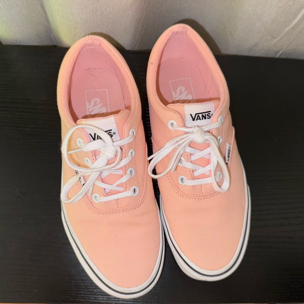 Salmon Pink Vans